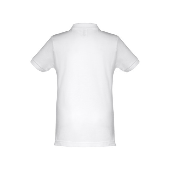 THC ADAM KIDS WH. Dětské polo tričko s krátkým rukávem (unisex). Bílá barva