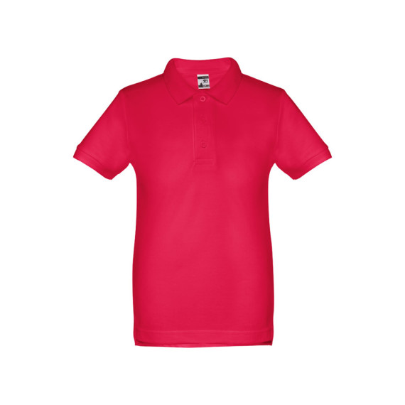 THC ADAM KIDS. Bavlněné polo tričko s krátkým rukávem pro děti (unisex)
