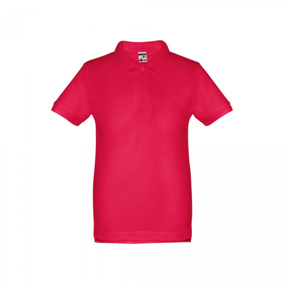 THC ADAM KIDS. Bavlněné polo tričko s krátkým rukávem pro děti (unisex)