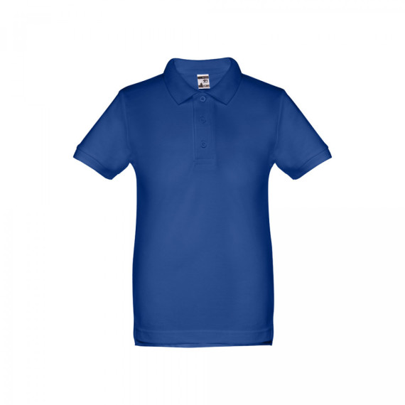 THC ADAM KIDS. Bavlněné polo tričko s krátkým rukávem pro děti (unisex)