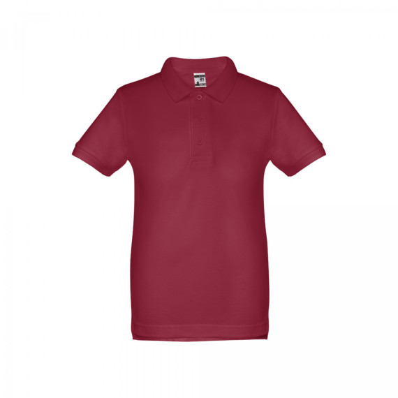 THC ADAM KIDS. Bavlněné polo tričko s krátkým rukávem pro děti (unisex)