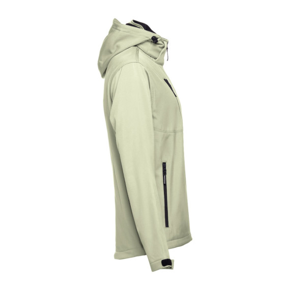 THC ZAGREB. Pánská softshellová bunda z polyesteru a elastanu