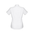 THC LONDON WOMEN WH. Dámská oxfordská košile s krátkým rukávem. Bílá barva