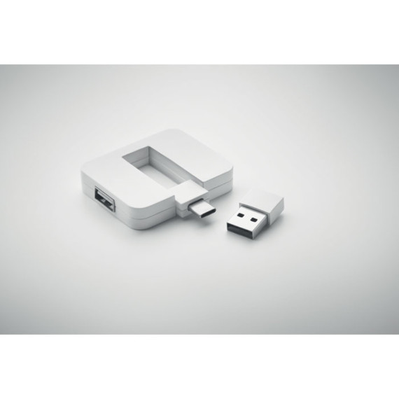 SQUARE-C, 4portový USB rozbočovač
