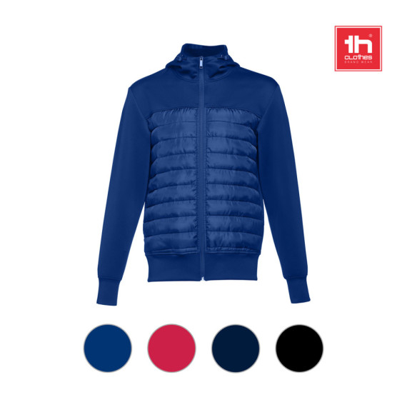 THC SKOPJE. Pánská bunda s kapucí z 300T taftu