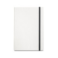 MILKY. Zápisník A5 s pevnou vazbou ze 100% recyklovaného papíru