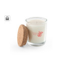 ZEN 80. Aromatická svíčka ve skleněném kalíšku s korkovým víčkem 80 g