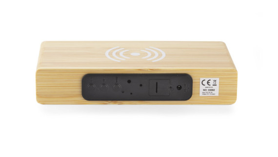 Stolní hodiny s indukční nabíječkou INDUCTO