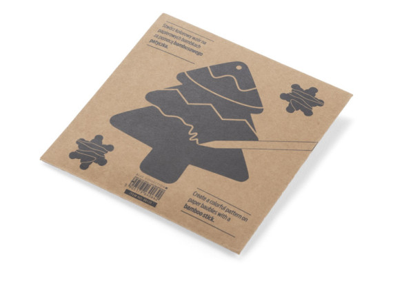 Sada škrabacích vánočních ozdob  DEKOR