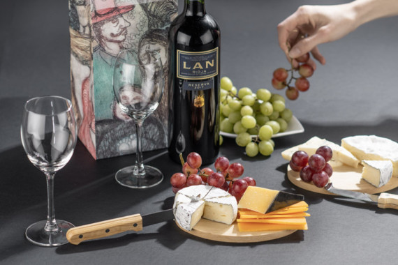 Nůž s prkénkem na sýr GORGONZOLA