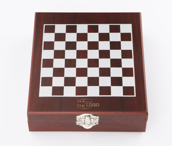 Souprava k vínu se šachy TREBB