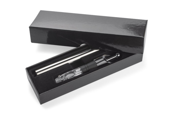 Chladící vložka s nálevkou na víno BLANC