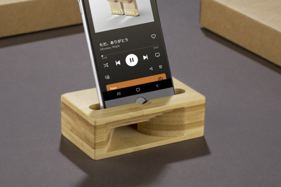 Eko stojan na telefon s reproduktorem RESONA