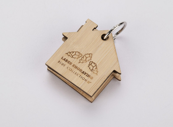 Přívěšek na klíče se samolepícími lístky HOMA