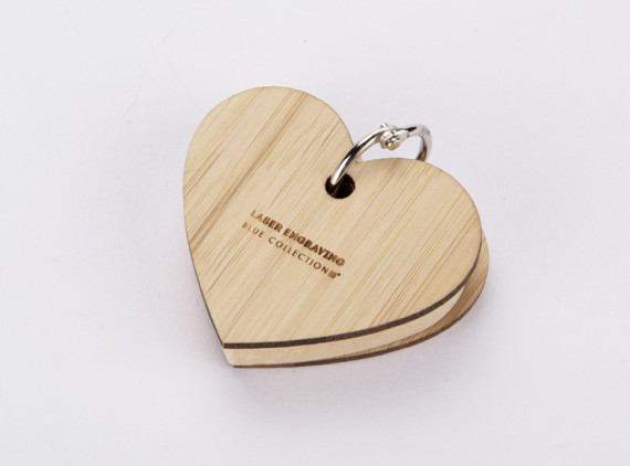 Přívěšek na klíče se samolepícími lístky LOVA