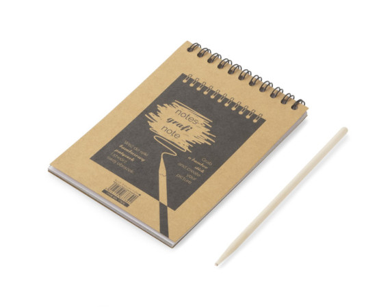 Zápisník s  stíracími lištami GRAFI