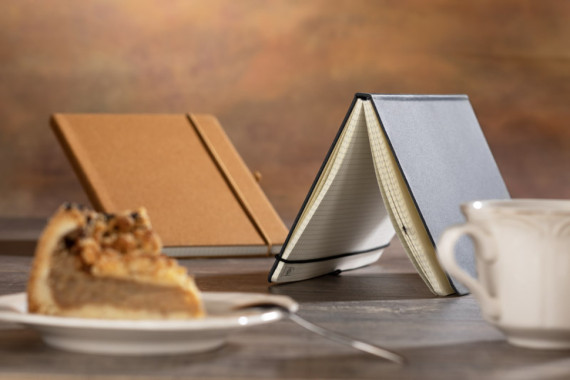 PU recyklovaný zápisník, GLITZO A5