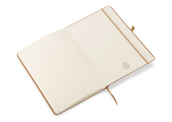 PU recyklovaný zápisník, GLITZO A5