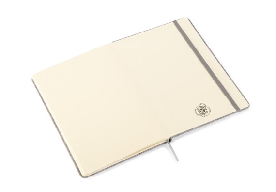 Bavlněný recyklovaný zápisník BIVELLO A5