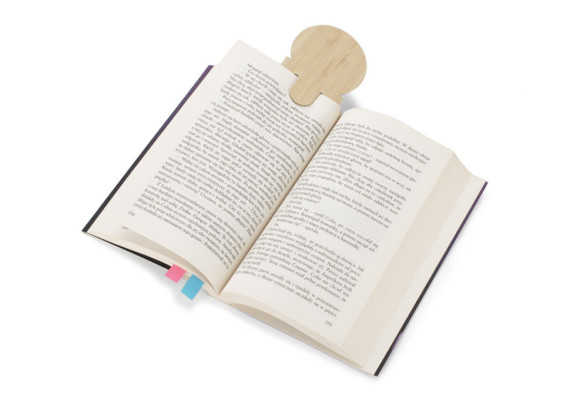 Bambusové pravítko s poznámkovými lístky BEMO