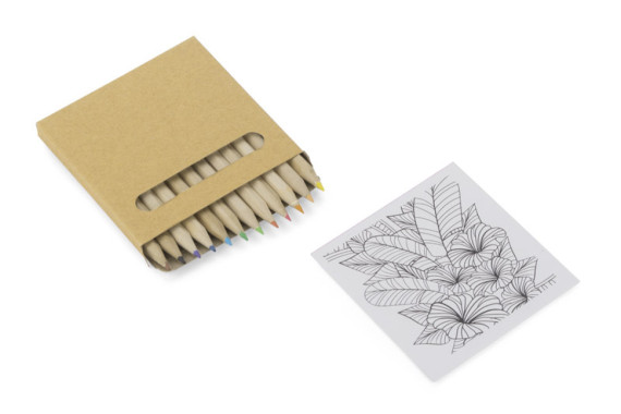 Pastelky s omalovánkou LOTI