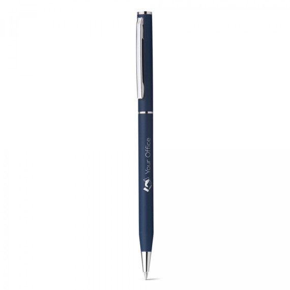 LESLEY METALLIC. Hliníkové kuličkové pero s barevným tělem