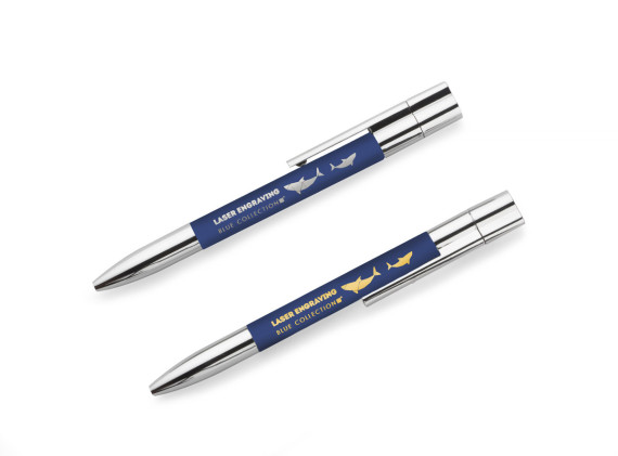 Kuličkové peros flash diskem BRAINY 16 GB