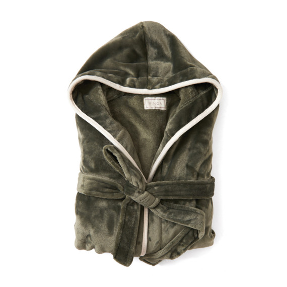 Luxusní župan VINGA Louis z GRS RPET velikost L/XL