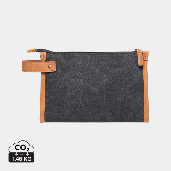 Toaletní taška VINGA Bosler z GRS recykl. canvas