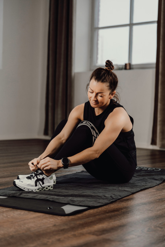 Sportovní ručník VINGA z GRS RPET 140x70cm