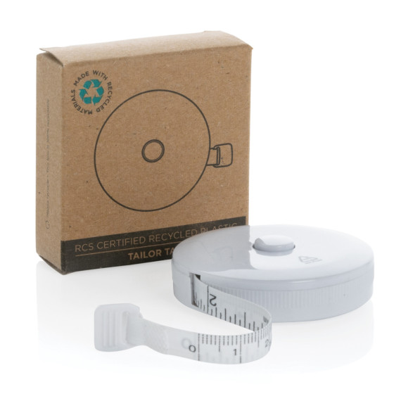 Krejčovský metr z RCS recyklovaného plastu