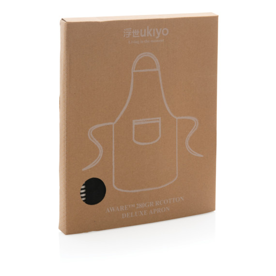 Zástěra Ukiyo z 280g recyklované bavlny AWARE™