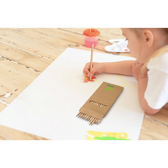 CROCO. Sada 12 pastelek v krabičce