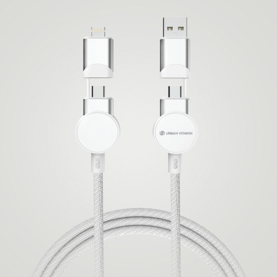 Nabíjecí kabel 6 v 1 Oakland 1,2m 45W z RCS recykl. plastu