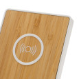 Bezdrátový stojánek Ontario 10W z bambusu a RCS rABS