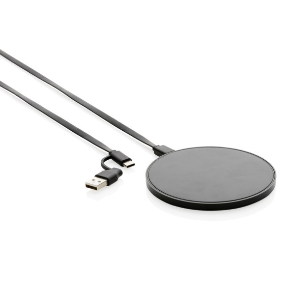 Bezdrátová nabíječka 10W z RCS recyklovaného plastu