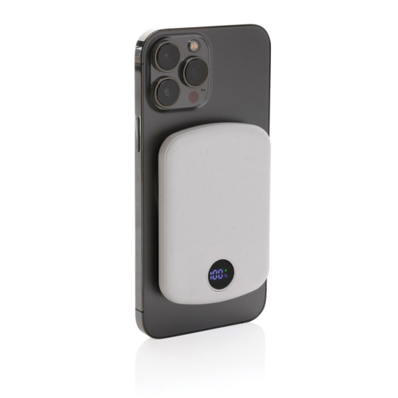 Magnetická powerbanka 5000mAh MagBoost z RCS recykl. plastu