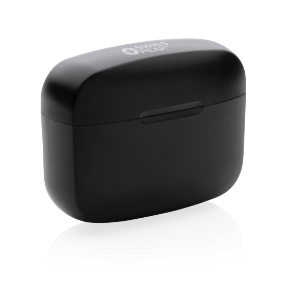 Swiss Peak TWS sluchátka s ANC z RCS recyklovaného plastu