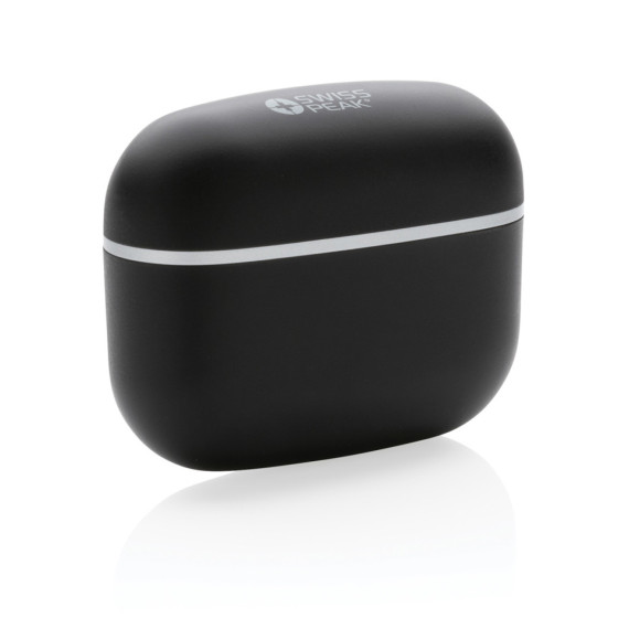 Swiss Peak TWS sluchátka 2.0 z RCS recyklovaného plastu