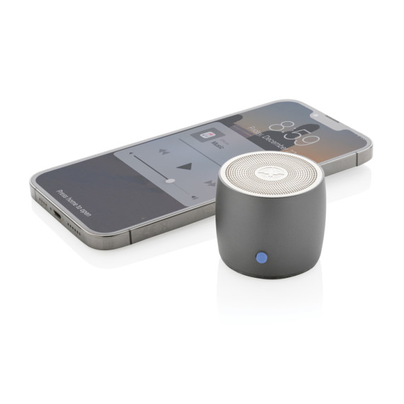 Basový reproduktor Swiss Peak 3W z RCS recykl. hliníku