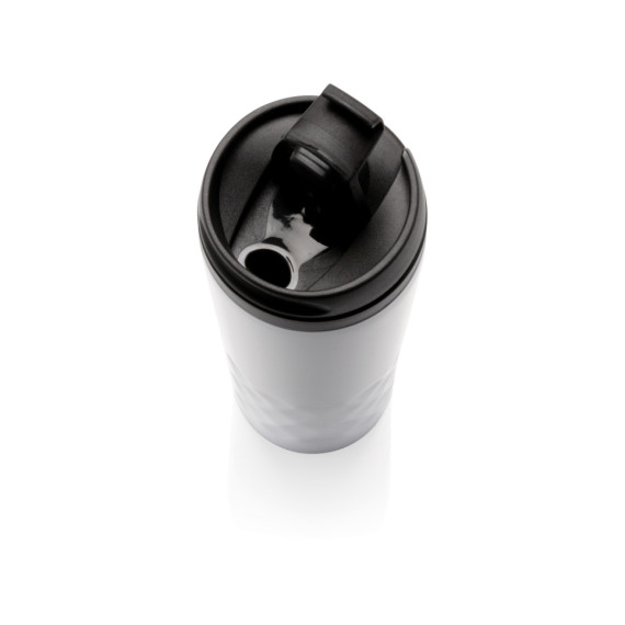 Termohrnek s částečným geometrickým vzorem