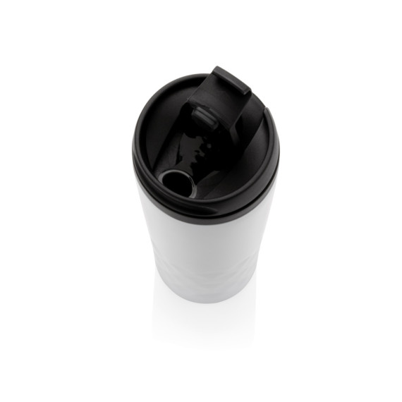 Termohrnek s částečným geometrickým vzorem