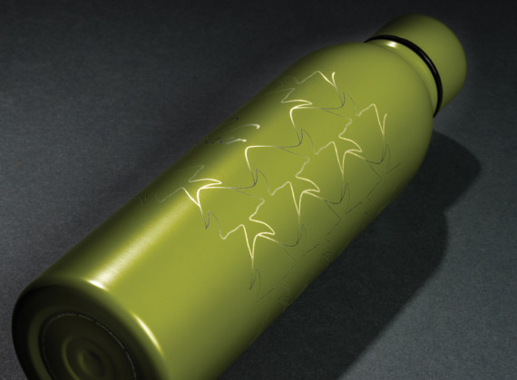 Termo lahev z RCS recyklované oceli 500ml