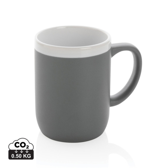 Keramický hrnek s bílým lemem 300ml