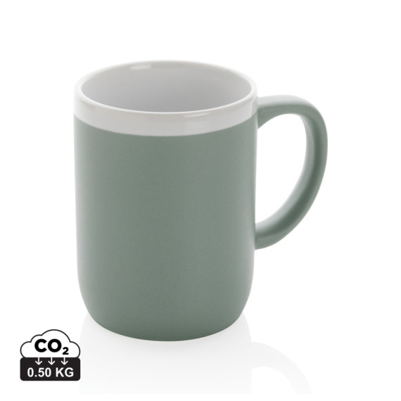 Keramický hrnek s bílým lemem 300ml