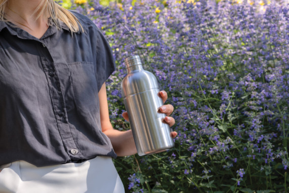 Lahev Soda na sycené nápoje z RCS recyklovaného hliníku