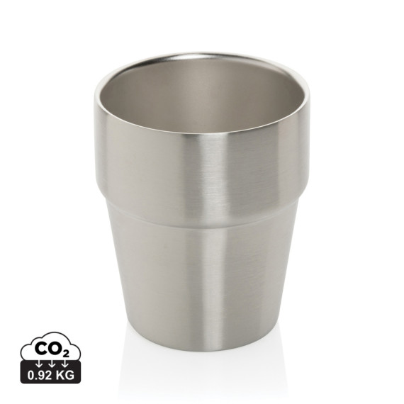 Hrnek s dvojitou stěnou Clark 300ml z RCS recykl. oceli