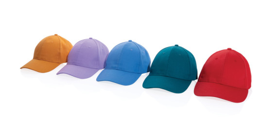 6 dílná kšiltovka Impact z 280g recyklované bavlny AWARE™