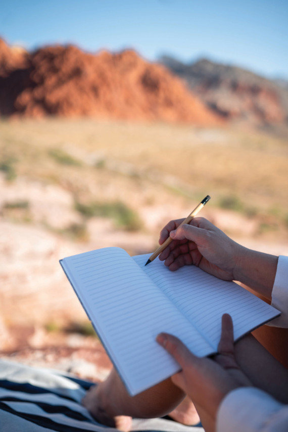 Bambusová nekonečná tužka s gumou