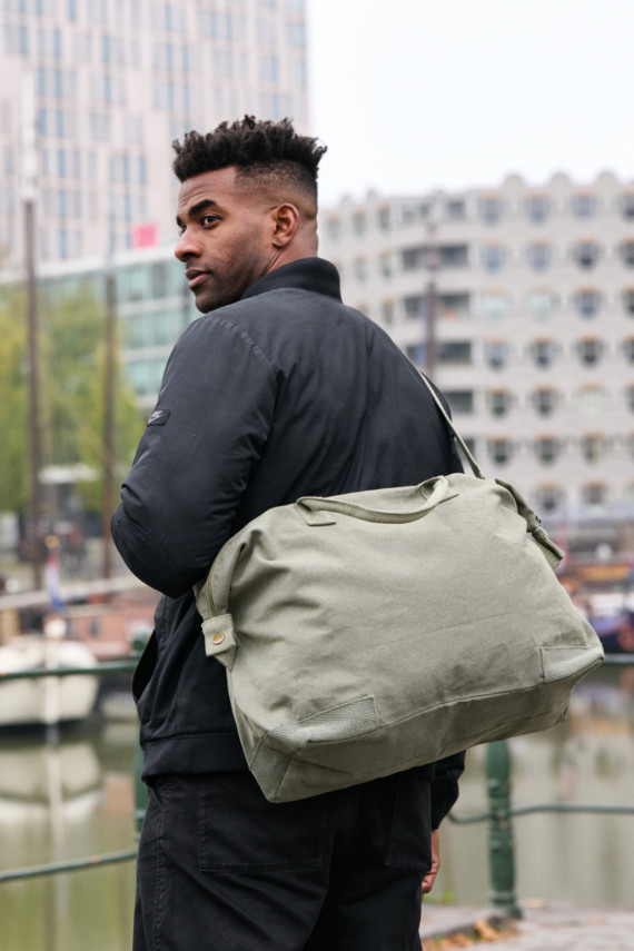 Víkendová taška Kezar z 500g recykl. canvas AWARE™